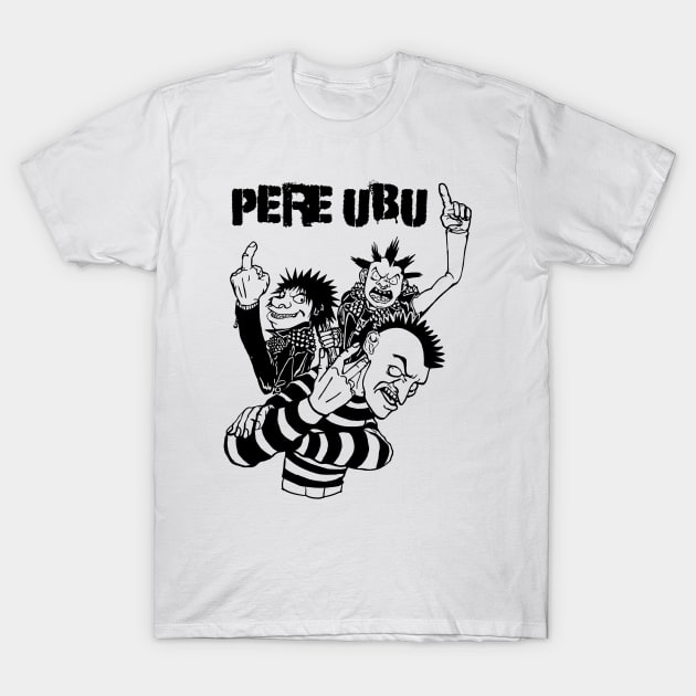 Punk Rock Man Of Pere Ubu T-Shirt by samsa